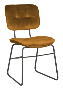 Outlet LABEL51 Eetkamerstoel Dez Velvet