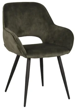 Online LABEL51 Eetkamerstoel Fer Velvet