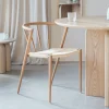 Online ZILT Eetkamerstoel Fraidy Houtlook en rotan