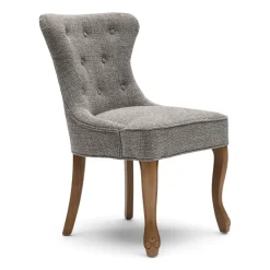 Best Rivièra Maison Eetkamerstoel George Chenille Jacquard, kleur Bright Taupe