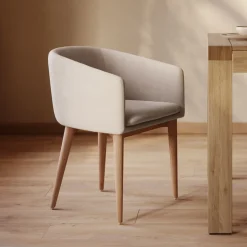 Sale Kave Home Eetkamerstoel Harlan Chenille