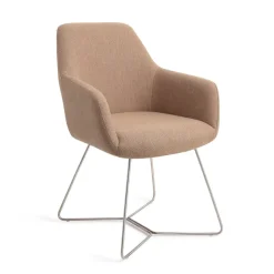 Outlet Jesper Home Eetkamerstoel Hiroo Beehive Steel