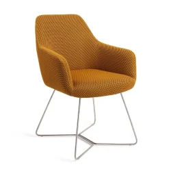 Outlet Jesper Home Eetkamerstoel Hiroo Beehive Steel
