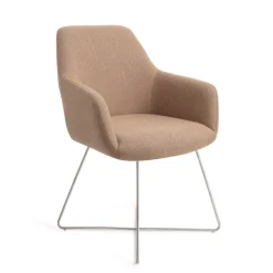 Online Jesper Home Eetkamerstoel Hiroo Cross Steel