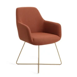 Hot Jesper Home Eetkamerstoel Hiroo Cross Gold