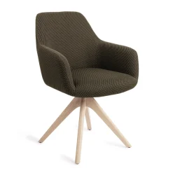 Sale Jesper Home Eetkamerstoel Hiroo Revolve Oak Bleach