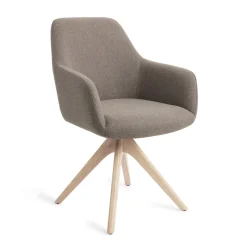 Sale Jesper Home Eetkamerstoel Hiroo Revolve Oak Bleach