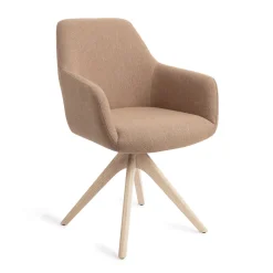 Sale Jesper Home Eetkamerstoel Hiroo Revolve Oak Bleach