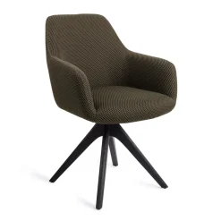 Hot Jesper Home Eetkamerstoel Hiroo Revolve Oak Black