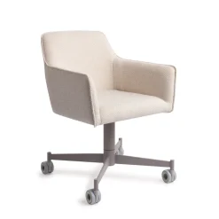 Clearance Jesper Home Eetkamerstoel Hofu Caster Grey