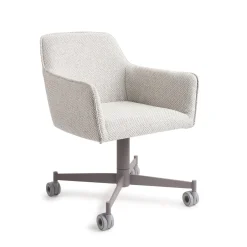 Clearance Jesper Home Eetkamerstoel Hofu Caster Grey