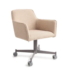 Clearance Jesper Home Eetkamerstoel Hofu Caster Grey