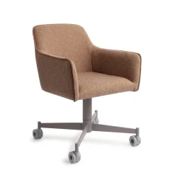 Clearance Jesper Home Eetkamerstoel Hofu Caster Grey