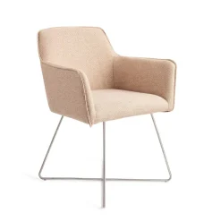 Outlet Jesper Home Eetkamerstoel Hofu Cross Steel