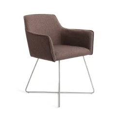 Outlet Jesper Home Eetkamerstoel Hofu Cross Steel