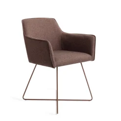 Hot Jesper Home Eetkamerstoel Hofu Cross Rose Gold