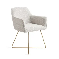 Sale Jesper Home Eetkamerstoel Hofu Cross Gold