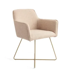 Sale Jesper Home Eetkamerstoel Hofu Cross Gold