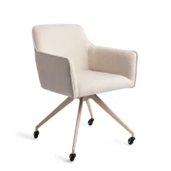 Discount Jesper Home Eetkamerstoel Hofu Glide Beige