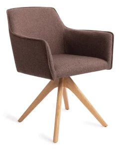 Outlet Jesper Home Eetkamerstoel Hofu Revolve Oak Natural