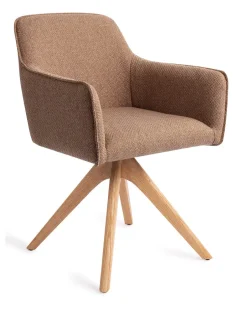 Outlet Jesper Home Eetkamerstoel Hofu Revolve Oak Natural
