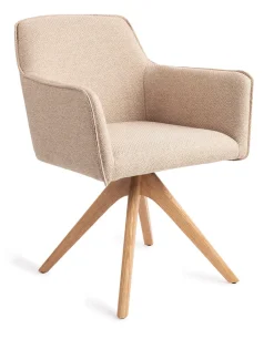 Outlet Jesper Home Eetkamerstoel Hofu Revolve Oak Natural