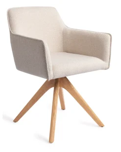 Outlet Jesper Home Eetkamerstoel Hofu Revolve Oak Natural