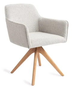 Outlet Jesper Home Eetkamerstoel Hofu Revolve Oak Natural