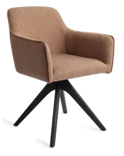 Outlet Jesper Home Eetkamerstoel Hofu Revolve Oak Black