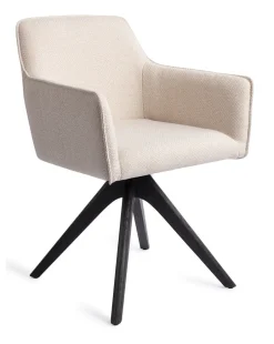 Outlet Jesper Home Eetkamerstoel Hofu Revolve Oak Black