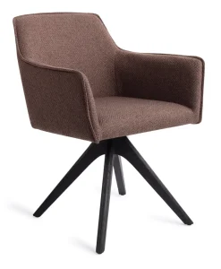 Outlet Jesper Home Eetkamerstoel Hofu Revolve Oak Black