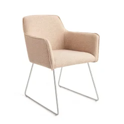 New Jesper Home Eetkamerstoel Hofu Slide Steel
