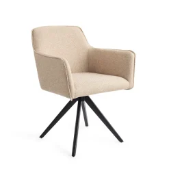 Sale Jesper Home Eetkamerstoel Hofu Turn Black, Draaibaar