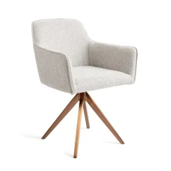 New Jesper Home Eetkamerstoel Hofu Turn Rose Gold, Draaibaar