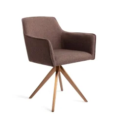 New Jesper Home Eetkamerstoel Hofu Turn Rose Gold, Draaibaar