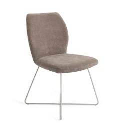Clearance Jesper Home Eetkamerstoel Ikata Cross Steel