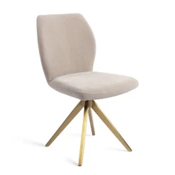 New Jesper Home Eetkamerstoel Ikata Turn Gold, Draaibaar