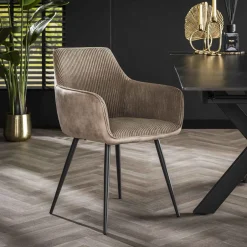 LifestyleFurn Eetkamerstoel Kerbi Rib