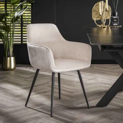 LifestyleFurn Eetkamerstoel Kerbi Rib
