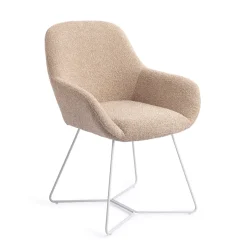 Online Jesper Home Eetkamerstoel Kushi Beehive White