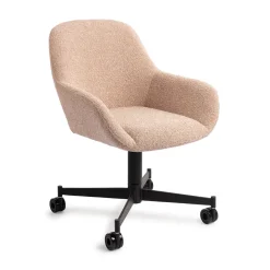 Outlet Jesper Home Eetkamerstoel Kushi Caster Black