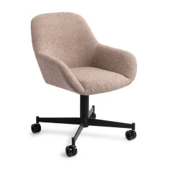 Outlet Jesper Home Eetkamerstoel Kushi Caster Black