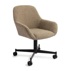Outlet Jesper Home Eetkamerstoel Kushi Caster Black