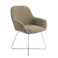 Jesper Home Eetkamerstoel Kushi Cross Steel