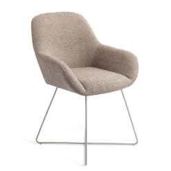 Jesper Home Eetkamerstoel Kushi Cross Steel