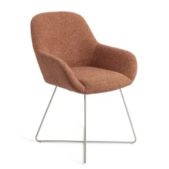 Jesper Home Eetkamerstoel Kushi Cross Steel