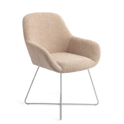 Jesper Home Eetkamerstoel Kushi Cross Steel