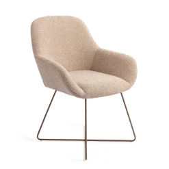 New Jesper Home Eetkamerstoel Kushi Cross Rose