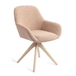 Sale Jesper Home Eetkamerstoel Kushi Revolve Oak Bleach