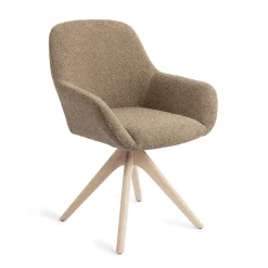 Sale Jesper Home Eetkamerstoel Kushi Revolve Oak Bleach
